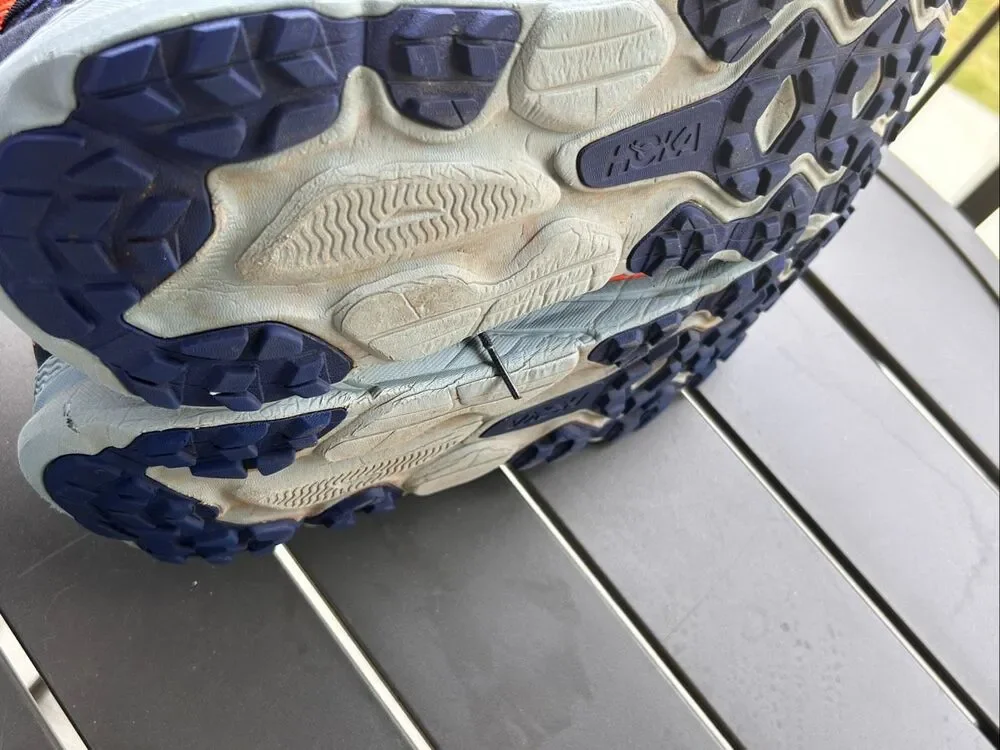 Hoka One Challenger ATR7 Men’s Running Shoes 14 D Blue Orange